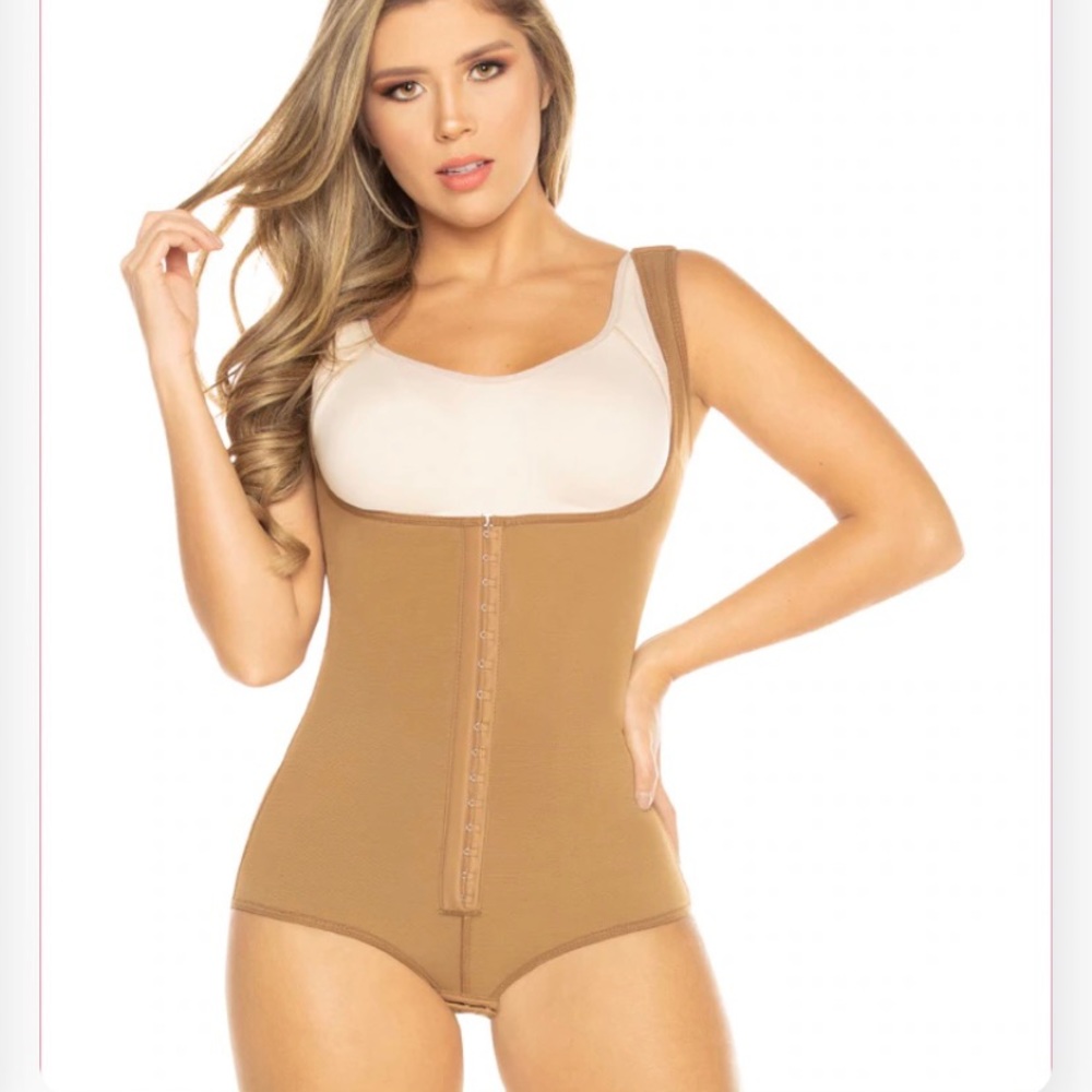 shapewear faja colombiana boyshort style bodysuit